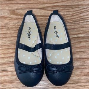 Cat & Jack Black Kids Ballet Flats